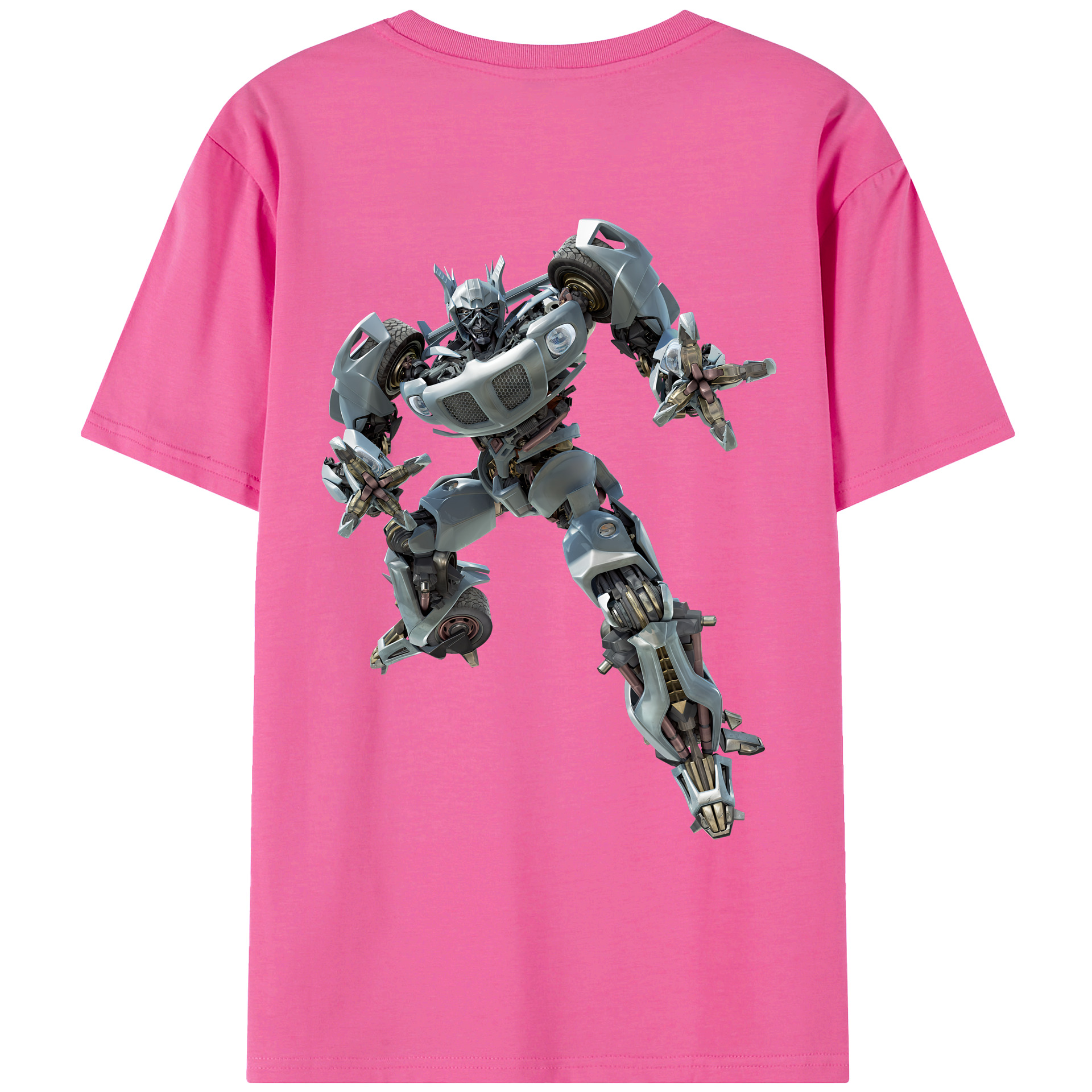 （画像用） Transformers トランスフォーマー レディース半袖Tシャツ(バックプリント)